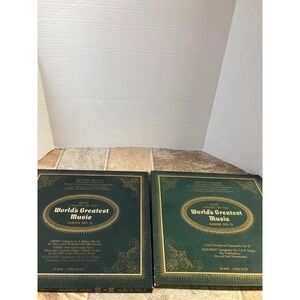 Basic Library of The Worlds Greatest Music 2 Record Albums 8 & 12 Classical